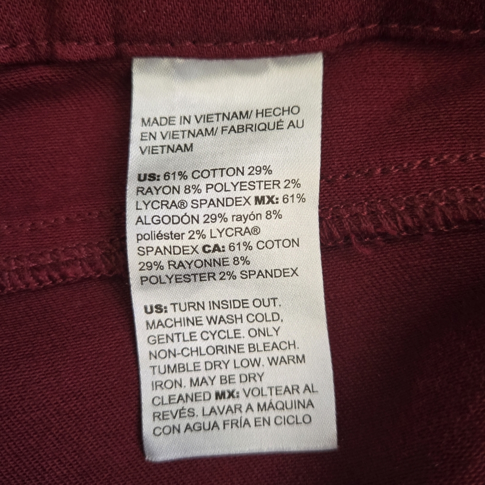 CHICO'S Pull On Jegging Ankle Pants - Picture 5 of 5